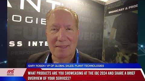 IBC 2024: Interview with Pliant Technologies