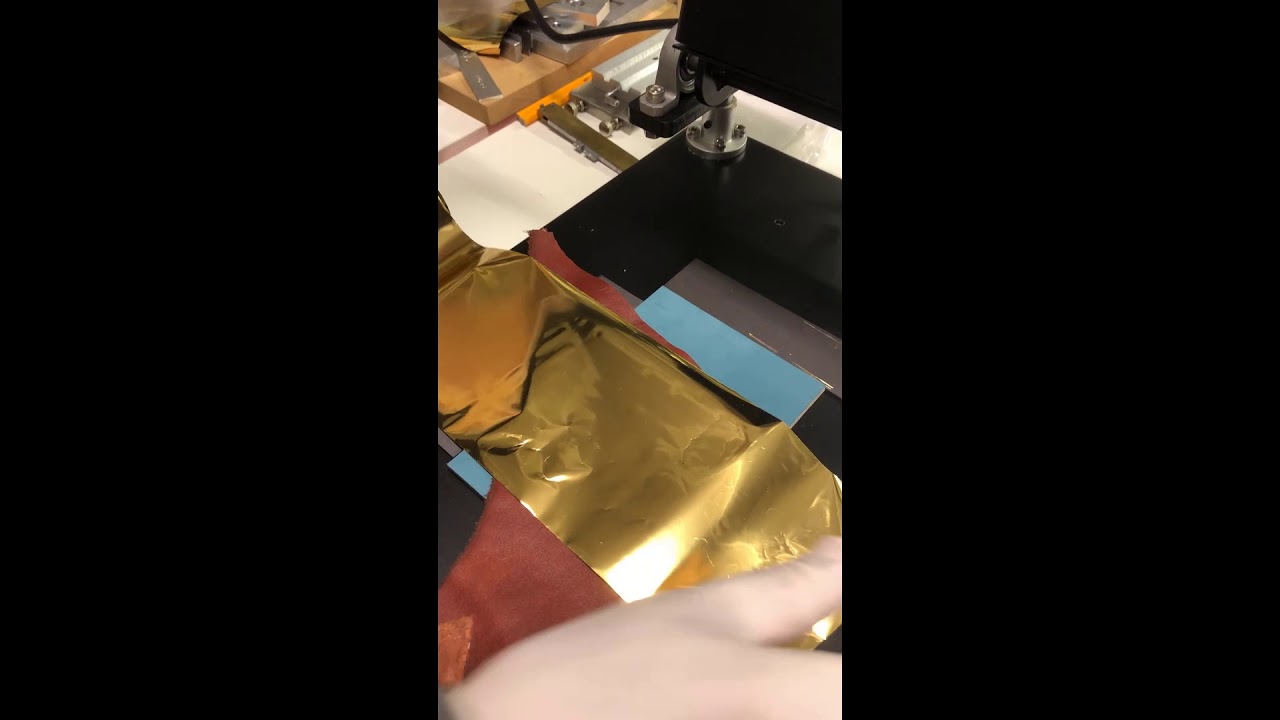 Hot Foil Stamping Machine The Foilcraft EZ Pro YouTube