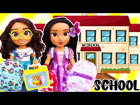 Encanto School Routine Isabella & Mirabel Pack BackPacks & Lunch Morning Routine