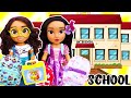 Encanto School Routine Isabella & Mirabel Pack BackPacks & Lunch Morning Routine