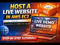 Host a Live Website on AWS EC2 | Step-by-Step Beginner Demo using Nginx + HTML