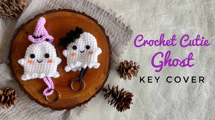 Easy Crochet Ghost Key Cover: Perfect Halloween Accessory!