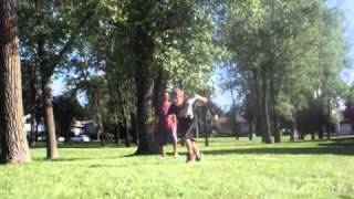 Mini Trampoline Backflip Fail