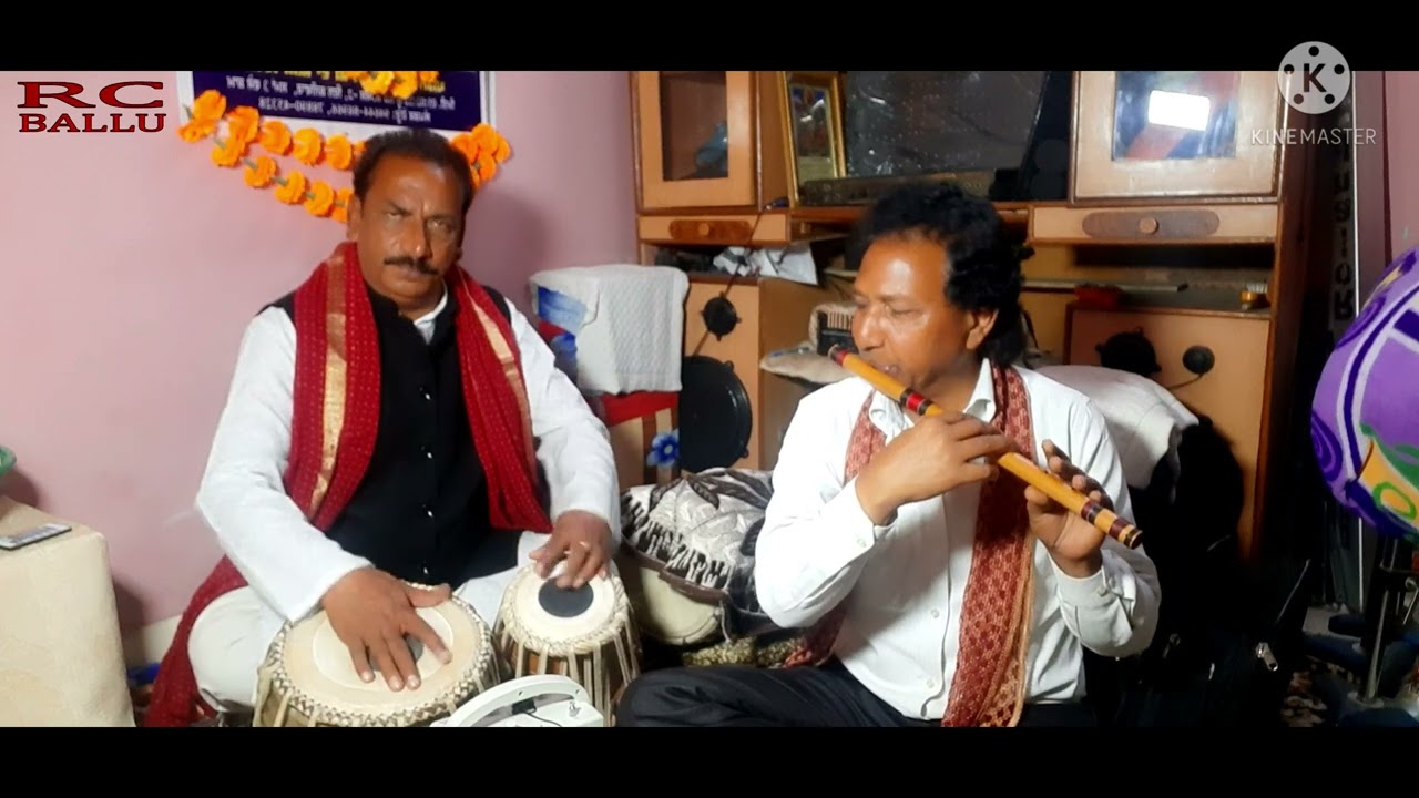 RIM JHIM KE GEET  SAWAN FLUTE COVER BY RACHHPAL BALLU AND TABLA MASTER SHIV KUMAR JI