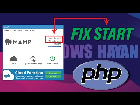 How To Fix Apache Server Won't Start - MAMP || كيفية إصلاح مشكلة عدم بدء تشغيل خادم Apache - MAMP