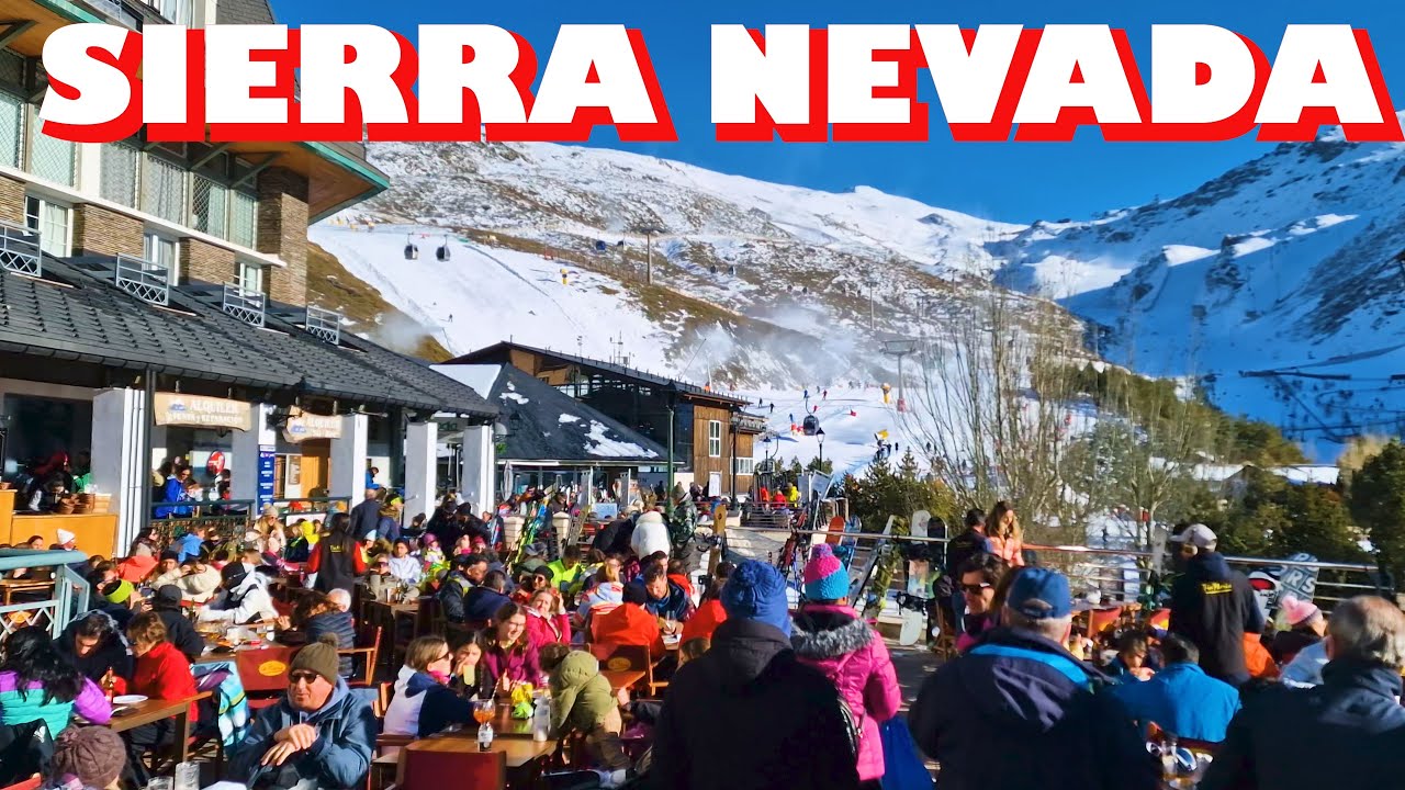 SPAIN, Sierra nevada, ski resort.    28/02/2023