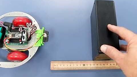 Demonstration of the rangeAlarm Funciton with a Sharp IR Sensor