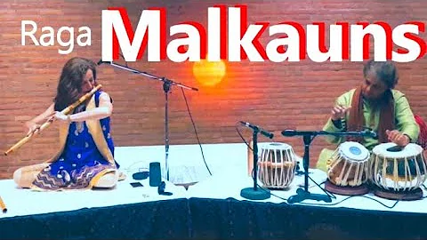 Raga Malkauns I Gat in Mattataal I Bansuri Flute I Stephanie Bosch I Pt. S.Bhattacharya, Tabla