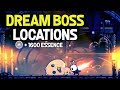 Hollow Knight- Dream Boss Locations for 1,600 Essence