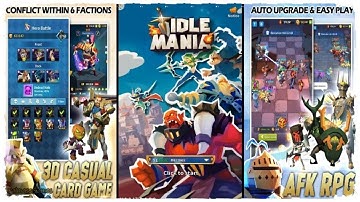 Idle Mania Gameplay Android | New Mobile Game