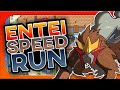 How Fast Can I Beat Pokemon Heartgold/Soulsilver With Only A Entei?! (No items, Speedrun)