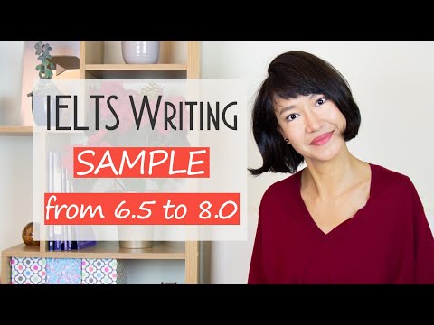 IELTS Writing Sample FROM 6.5 TO BAND 8