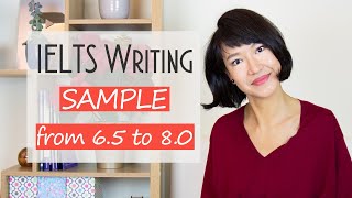 IELTS Writing Sample FROM 6.5 TO BAND 8