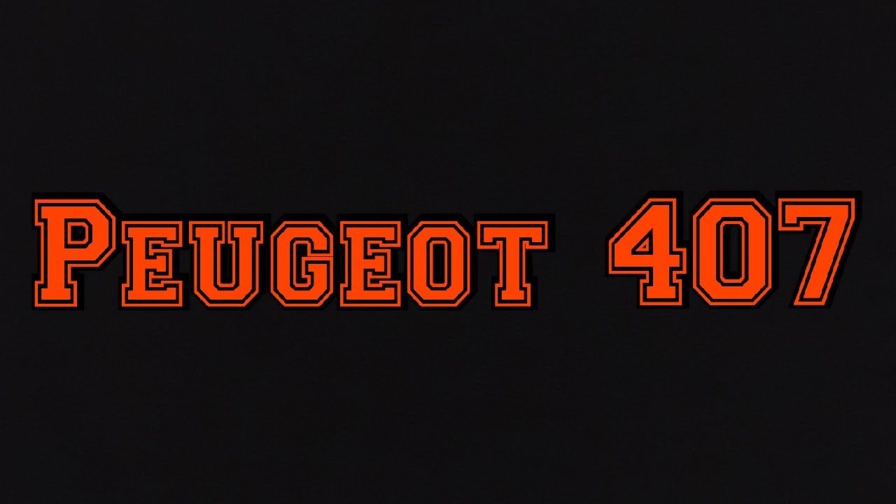 Peugeot 407 1.6 hdi oil & Filter change YouTube