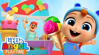 Ice Cream and Candy At The Mall | Fun Sing Along Songs by Little Angel Playtime