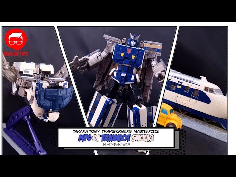 Ep. 110 Takara Tomy Transformers Masterpiece MPG-01 Trainbot Shouki Unboxed and Transformed!