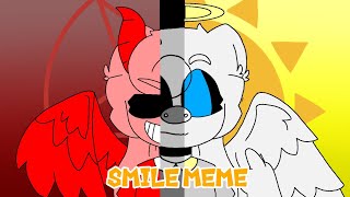 Smile meme//piggy roblox Animation//warning:flashing and blood