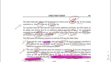 May & Nov 22 SCMPE Revision| CASE STUDY DIGEST| Skill Based Assesment-6 Xee ltd