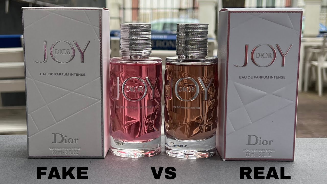 Fake vs Real Joy Intense 90 ml YouTube