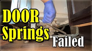 Frigidaire Dishwasher - Door falling down