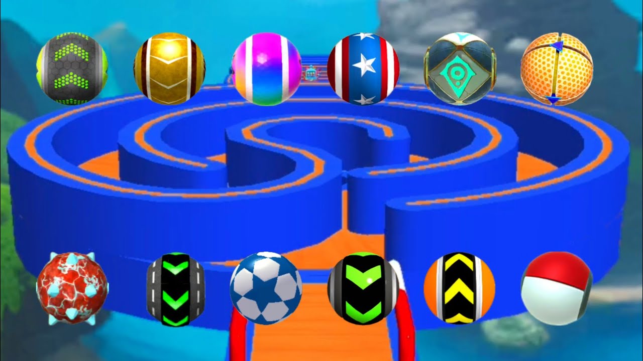 🔥 Going Balls 1 Win Walkthrough Challenge Max Balls New Gameplay Race 719