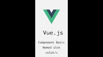 #16 Named Slots | Basic Component | Vue.js | Frontend #shorts