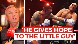 Mike Tyson former trainer HAILS Usyk's performance in post fight reaction | Teddy Atlas Interview