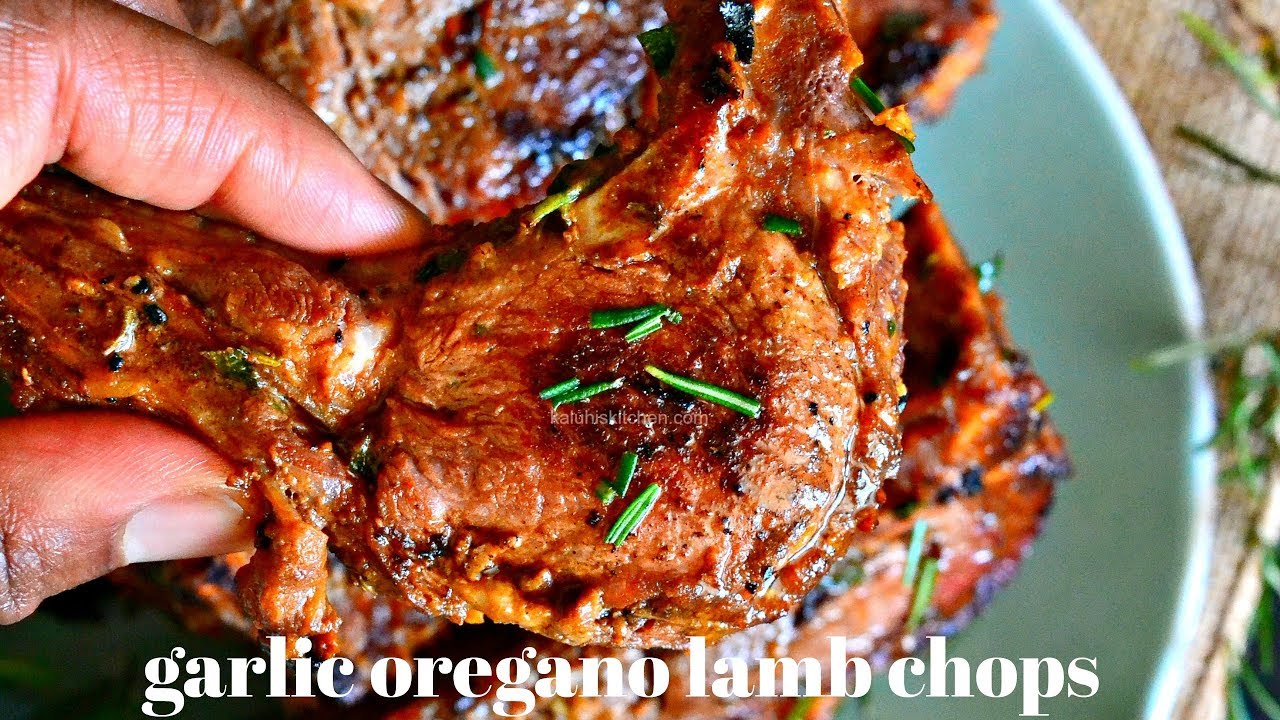 LAMB CHOPS RECIPE LET'S MAKE THESE LIIIIIIT THYME & OREGANO LAMB