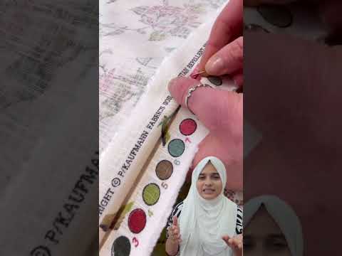 How to join the fabric with pattern