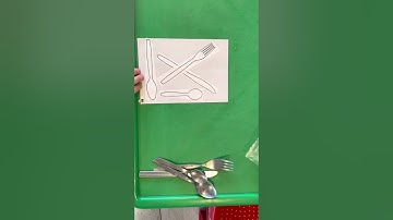 Little one learning about visual perceptual skills (building blocks for reading/writing/maths)