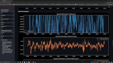 Pair Trading with Python (Streamlit)