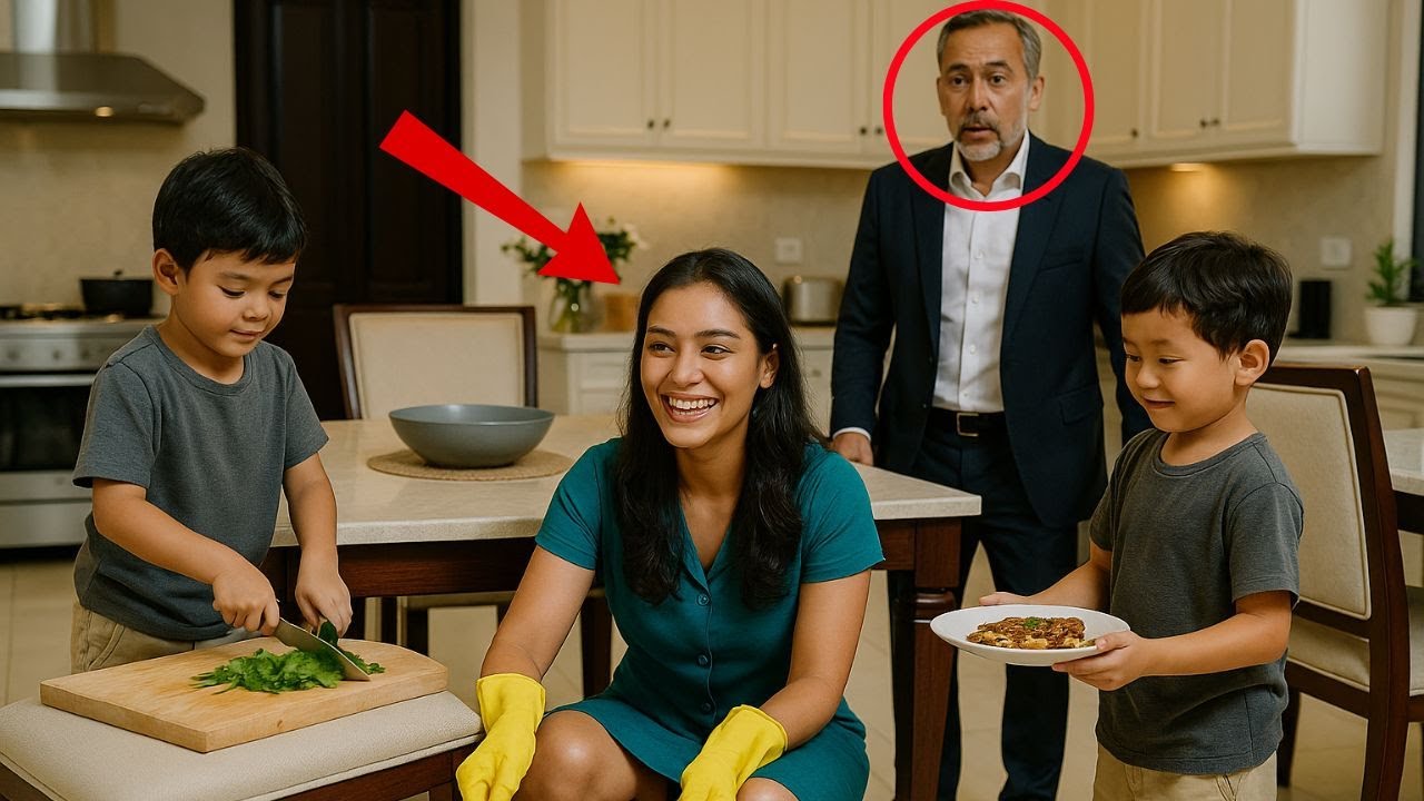 Tak seorang pun mampu mengurus si kembar miliarder itu – sampai pembantu baru tiba.