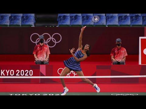 PV SINDHU WINS QUARTER FINAL MATCH | TOKYO OLYMPICS BADMINTON 2021 |  PROUD MOMENT FOR INDIA ...