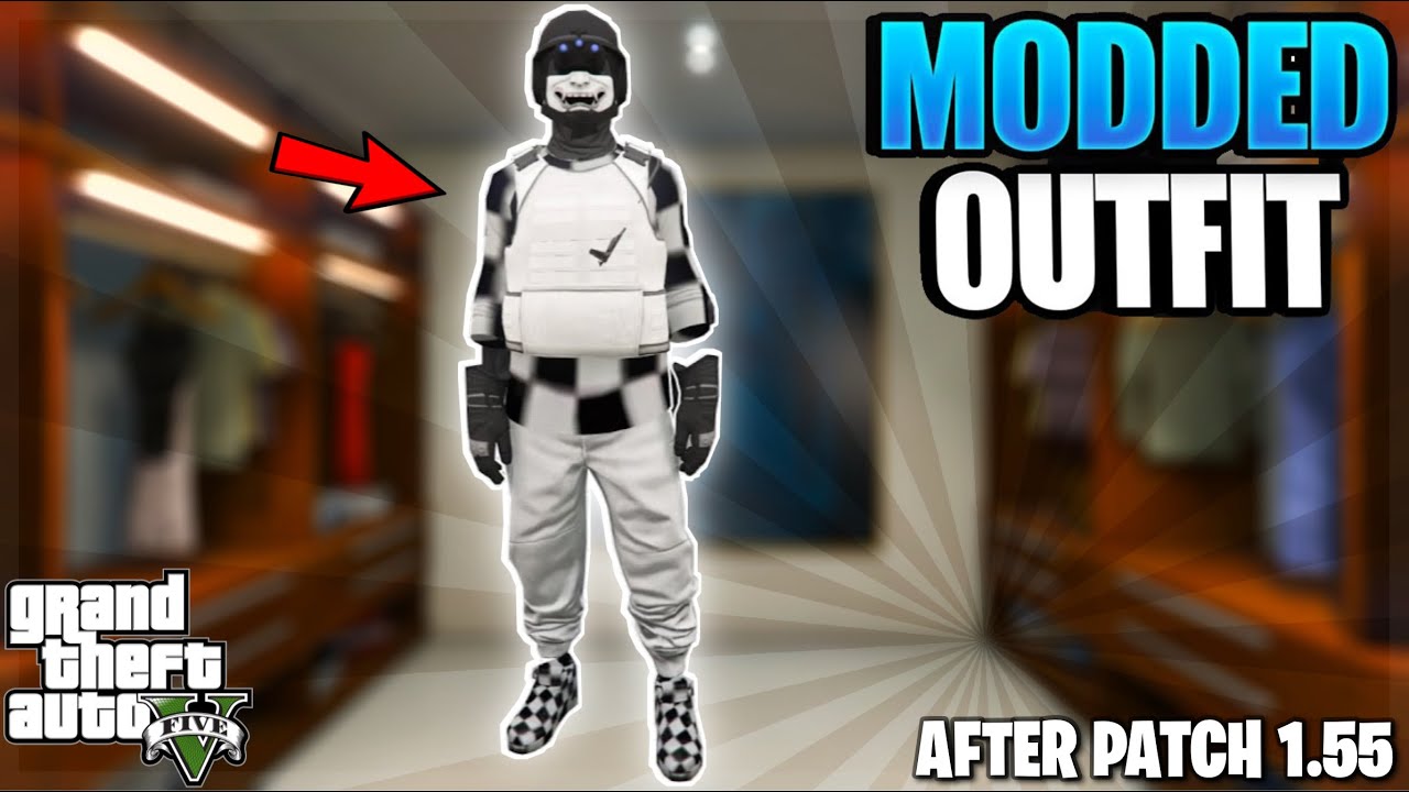 *NEW*How to get WHITE CHECKERED MODDED OUTFIT with INVISIBLE ARMS in ...