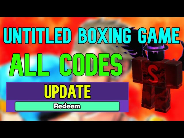 NEW* ALL WORKING CODES FOR UNTITLED BOXING GAME IN JULY 2023