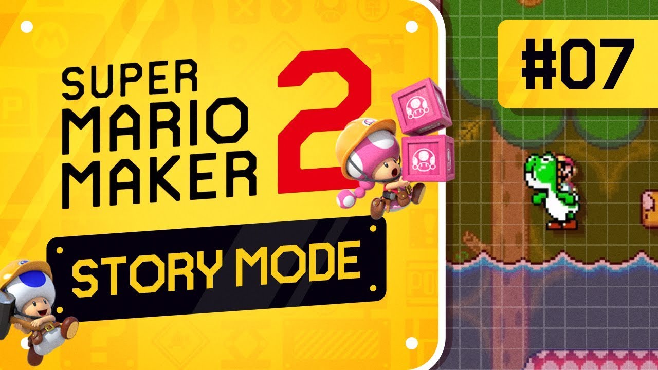 Super Mario Maker 2 Story Mode playthrough part 7 - YouTube