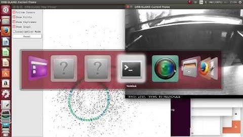 ORB-SLAM2 outdoor test (132 degree fisheye camera mvBlueFox-MLC200wG, i5 core)