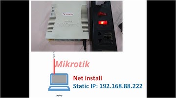 Mikrotik Netinstall