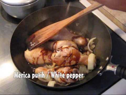 Resep Ayam Kecap - Chicken in sweet soy sauce - YouTube