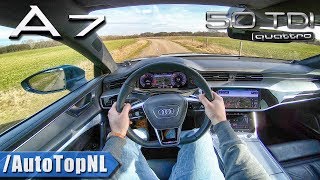 2019 AUDI A7 Sportback S Line Quattro POV Test Drive by AutoTopNL