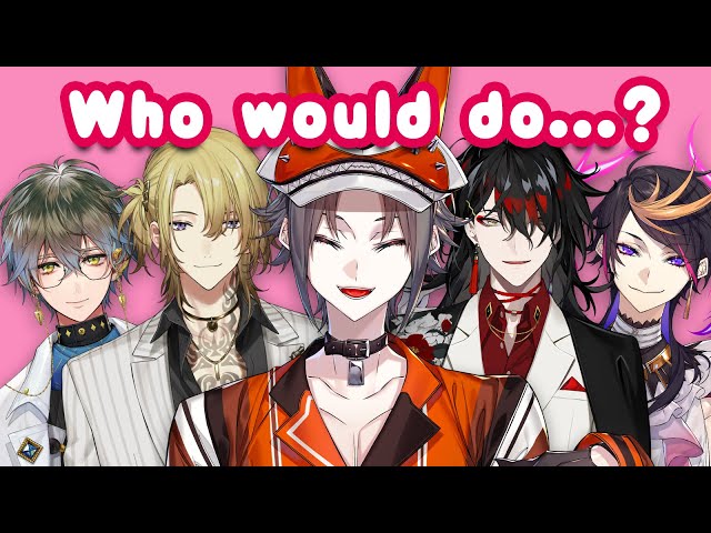 LUXIEM GAME SHOW - Who Would Do...?【LUXIEM】【NIJISANJI EN | Mysta Rias】のサムネイル