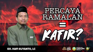 Percaya Ramalan Jatuhnya Pesawat Sriwijaya Air Bisa Kafir  Kh Hafi Suyantolc