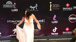 شهد مراجيح تشعل مهرجان القاهرة السينمائى باطلالة مثيرة جداااااااا