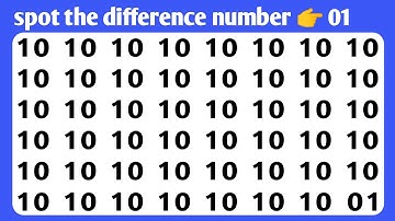 find the odd one out number and later challenge  | only  1%  can  solve it !"