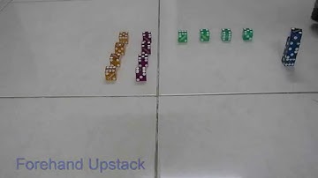Basic Upstack & In-line Scoop - Dice Stacking