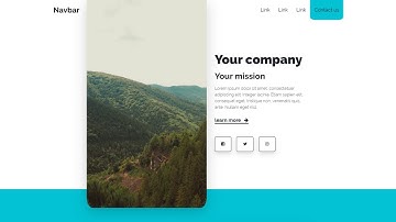 Full Bootstrap 4 project! Responsive web development 2020