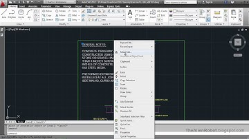 AutoCAD 2012 Introduction Training-1104 Editing text