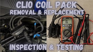 Renault Clio 1.2 16v Coil Pack Testing/Replacement by Sockets And Sideburns 38,688 views 3 years ago 22 minutes