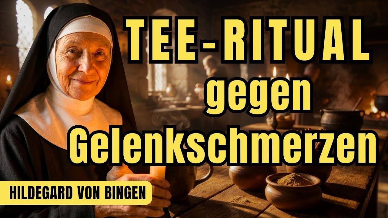 Hildegard von Bingen: Das Tee-Ritual gegen Gelenkschmerzen am Morgen