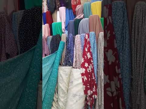 انواع اقمشة صيفية ولا اروع في جميع الوان وذات قماش لين  